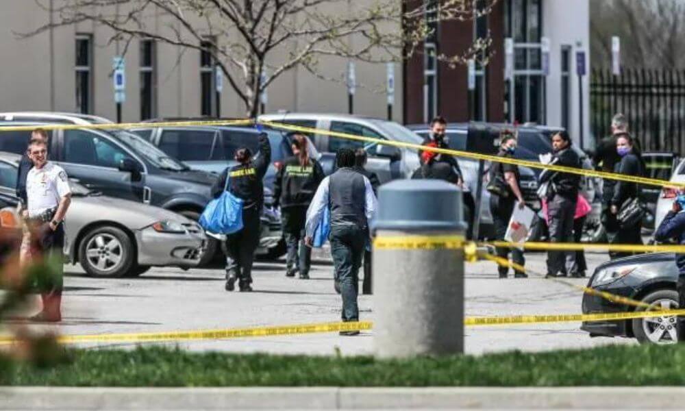 Three off-duty Dutch commandos were shot outside a hotel in Indianapolis